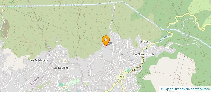 localisation de l'entreprise SCI OLLIVE  ALLAUCH