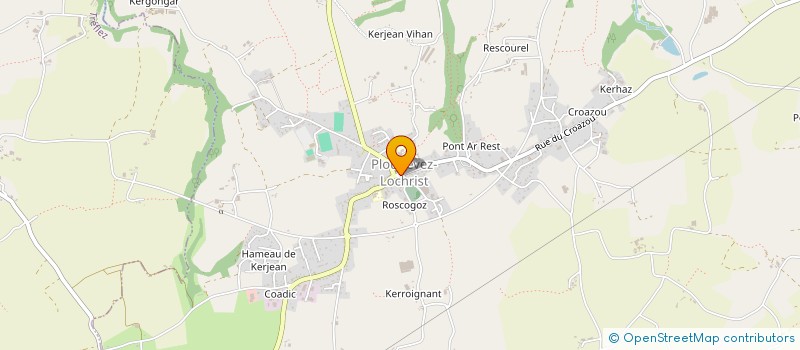 localisation de l'entreprise SCI OLLIVIER B-C  PLOUNEVEZ-LOCHRIST