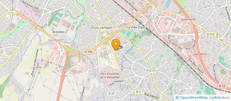 localisation de l'entreprise SCI OLLIVIER GRIMBERT à SAINT-BRIEUC