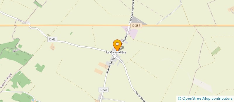 localisation de l'entreprise SCI OLM  BEAUCE LA ROMAINE