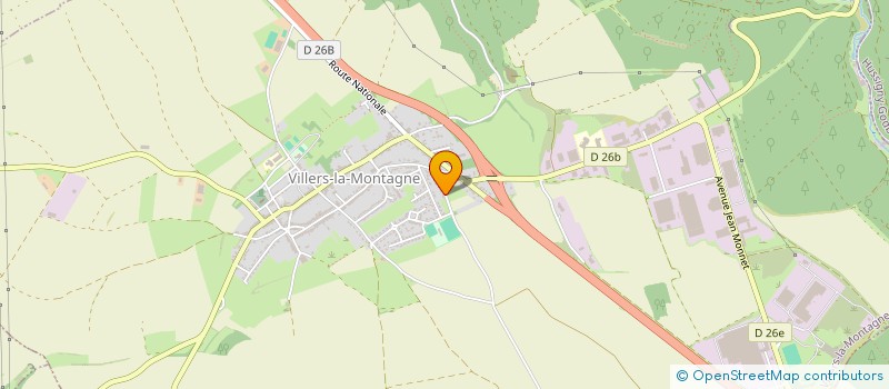 localisation de l'entreprise SCI OLMAX  VILLERS-LA-MONTAGNE