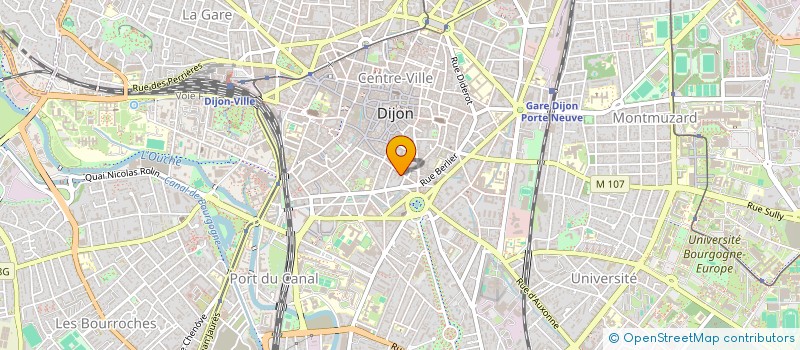 localisation de l'entreprise SCI OLMO à DIJON