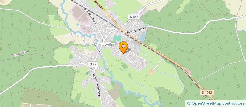 localisation de l'entreprise SCI OLOGAST  MERTZWILLER