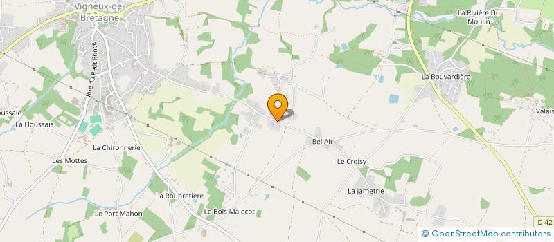 localisation de l'entreprise SCI OLSANTA à VIGNEUX-DE-BRETAGNE
