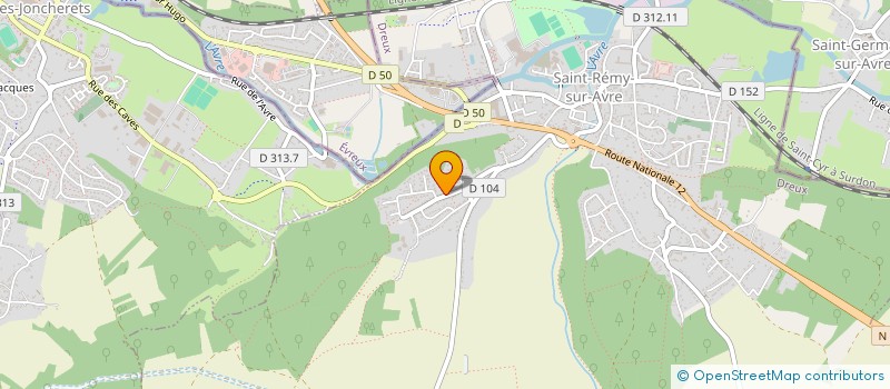 localisation de l'entreprise SCI OLSON à SAINT-REMY-SUR-AVRE