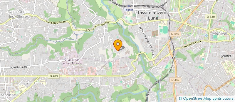 localisation de l'entreprise SCI OLSYTOSE-SAMOENS  TASSIN-LA-DEMI-LUNE