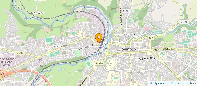 localisation de l'entreprise SCI OLTS  AGNEAUX