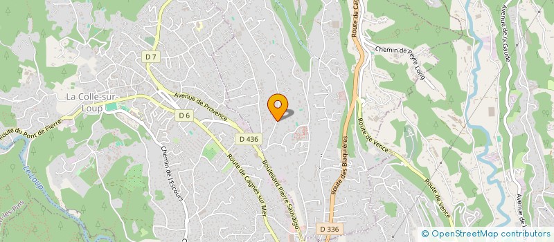 localisation de l'entreprise SCI OLV à SAINT-PAUL-DE-VENCE
