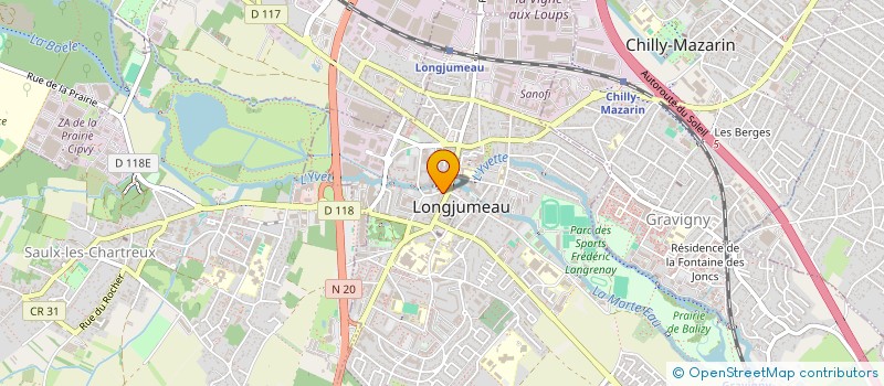 localisation de l'entreprise SCI OLVA  CHAMPLAN