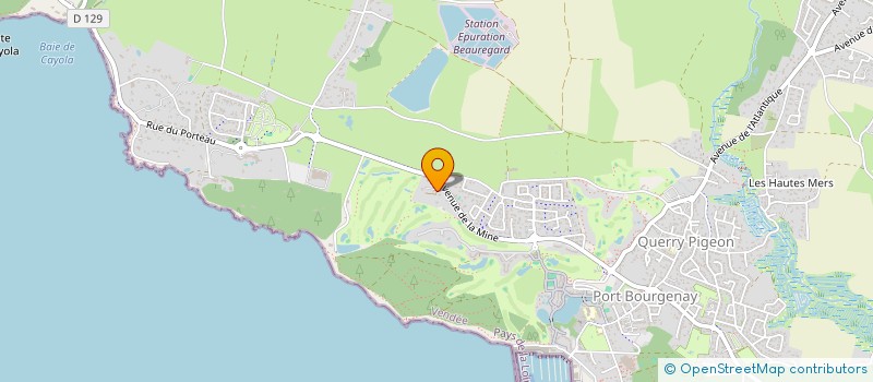 localisation de l'entreprise SCI OLYA  TALMONT-SAINT-HILAIRE