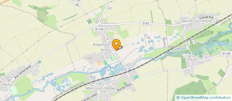 localisation de l'entreprise SCI OLYMPE  RIBEMONT-SUR-ANCRE