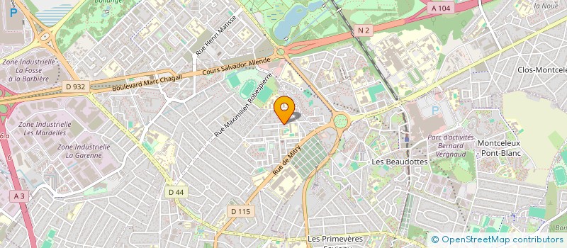 localisation de l'entreprise SCI OLYMPE à AULNAY-SOUS-BOIS