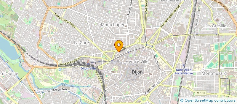 localisation de l'entreprise SCI OLYMPE DE GOUGES à DIJON