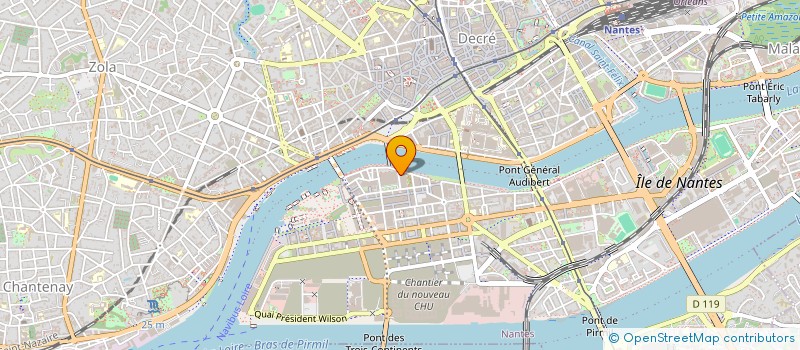 localisation de l'entreprise SCI OLYMPES DE GOUGES  NANTES