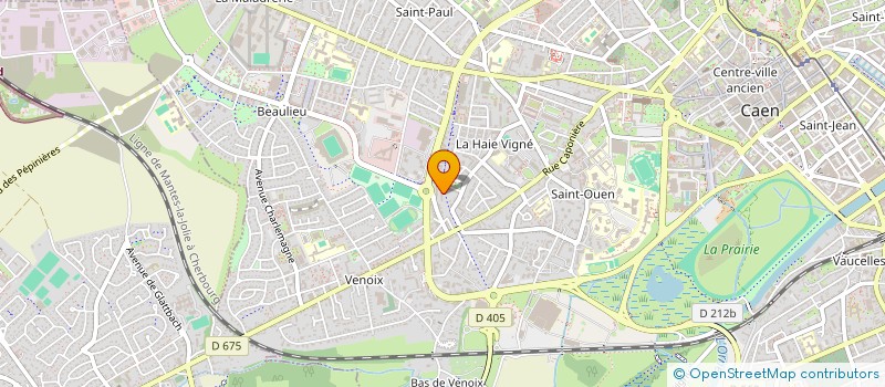 localisation de l'entreprise SCI OLYMPIADE-MAES à CAEN