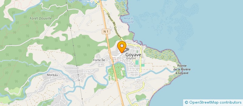 localisation de l'entreprise SCI OM  GOYAVE