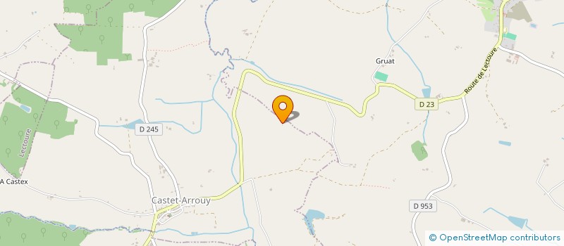 localisation de l'entreprise SCI OMA  CASTET-ARROUY