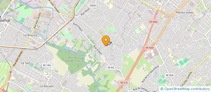 localisation de l'entreprise SCI OMA3 à CROIX