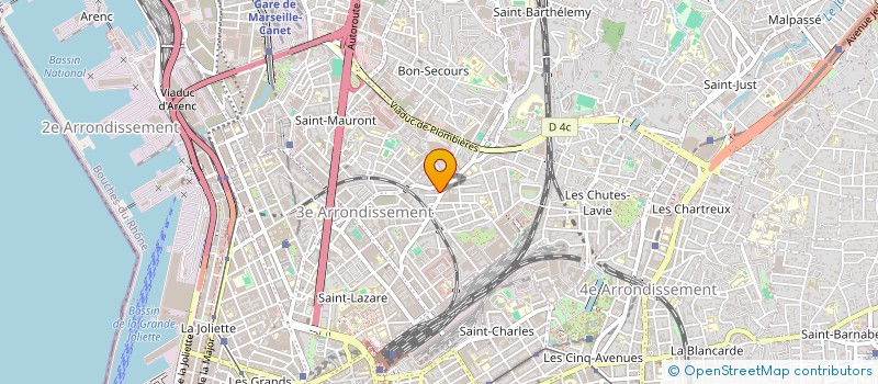 localisation de l'entreprise SCI OMAFA à MARSEILLE