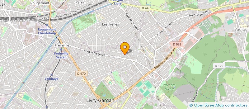 localisation de l'entreprise SCI OMALANGA à LIVRY-GARGAN