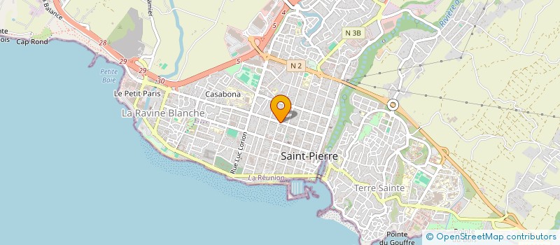 localisation de l'entreprise SCI OMARJEE à SAINT-PIERRE