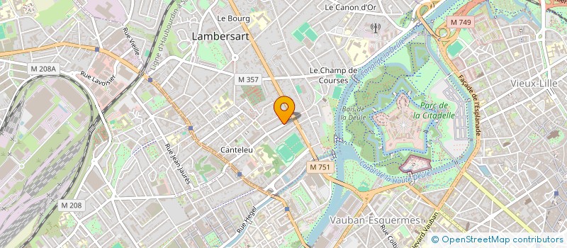 localisation de l'entreprise SCI OMBC à LAMBERSART