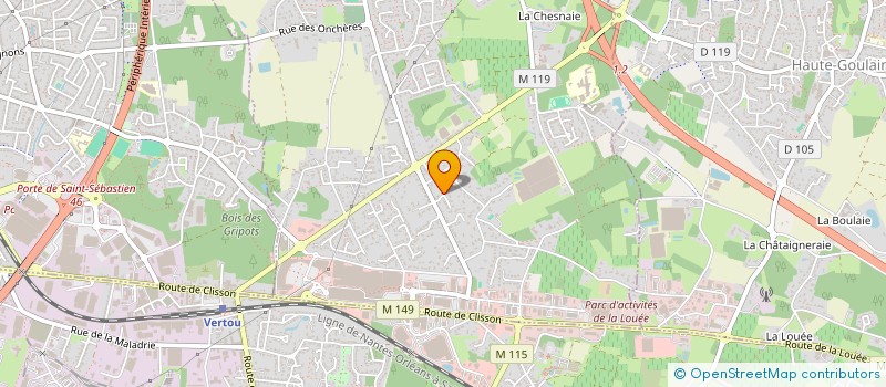 localisation de l'entreprise SCI OMEDY  HAUTE-GOULAINE