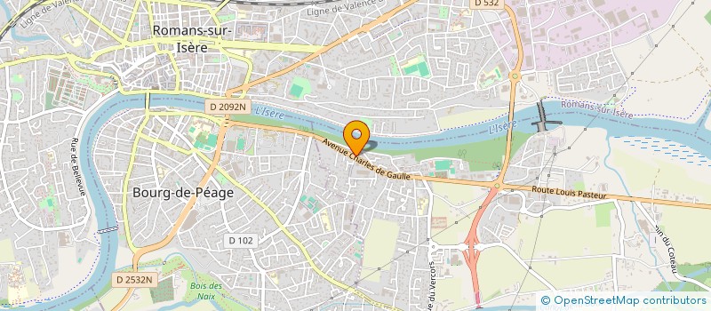 localisation de l'entreprise SCI OMEGA  CHATUZANGE-LE-GOUBET