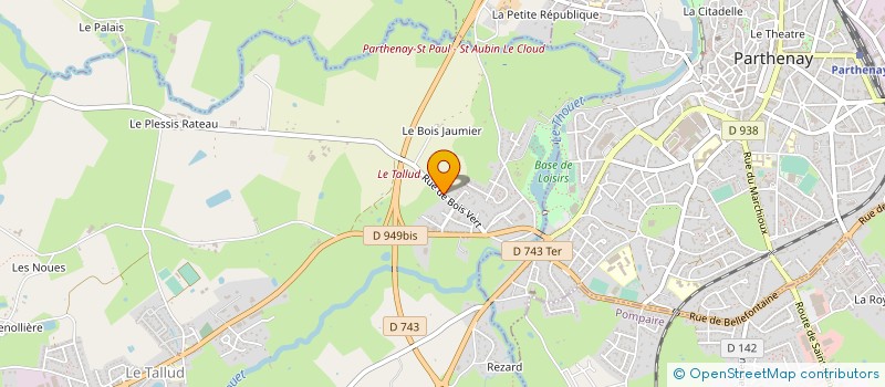 localisation de l'entreprise SCI OMEGA LOCATION  LE TALLUD