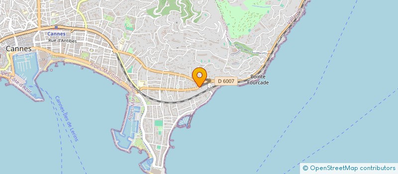 localisation de l'entreprise SCI OMEIN à CANNES