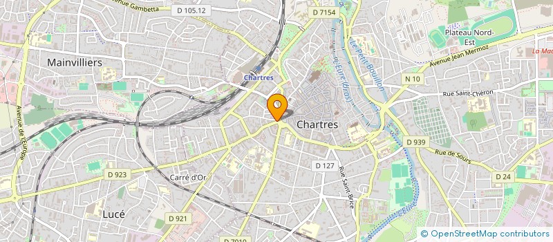 localisation de l'entreprise SCI OMER à CHARTRES