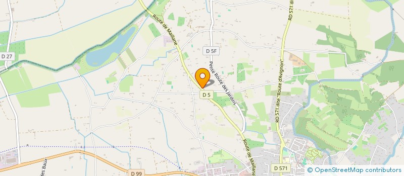 localisation de l'entreprise SCI OMER  ST REMY DE PROVENCE