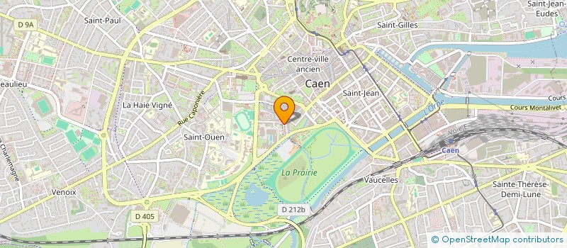 localisation de l'entreprise SCI OMIMILLS à CAEN