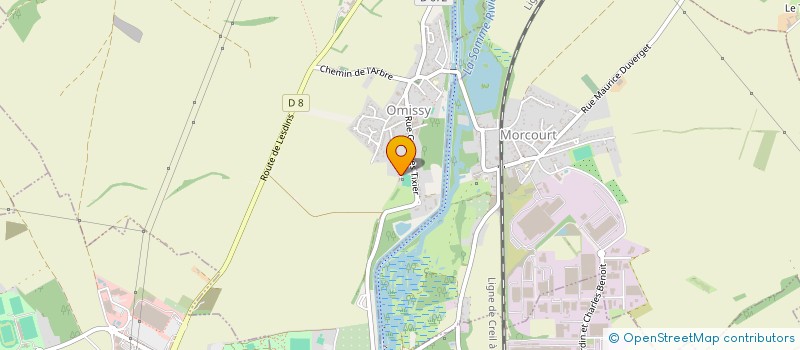 localisation de l'entreprise SCI OMISS'IMMO  OMISSY