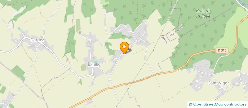 localisation de l'entreprise SCI OMLC à REUILLY