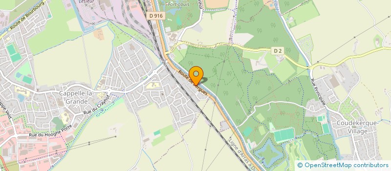 localisation de l'entreprise SCI OMME  CAPPELLE-LA-GRANDE