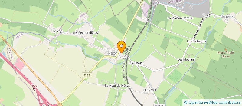 localisation de l'entreprise SCI OMMOY à NECY