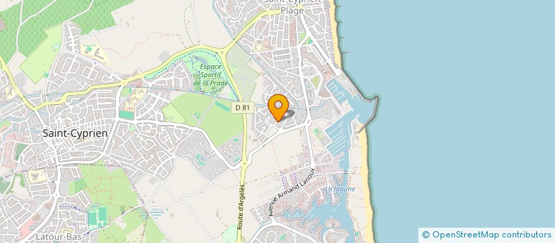 localisation de l'entreprise SCI OMN  SAINT-CYPRIEN
