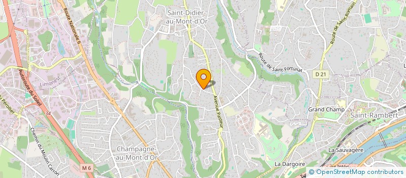 localisation de l'entreprise SCI OMNI 99  SAINT-DIDIER-AU-MONT-D OR