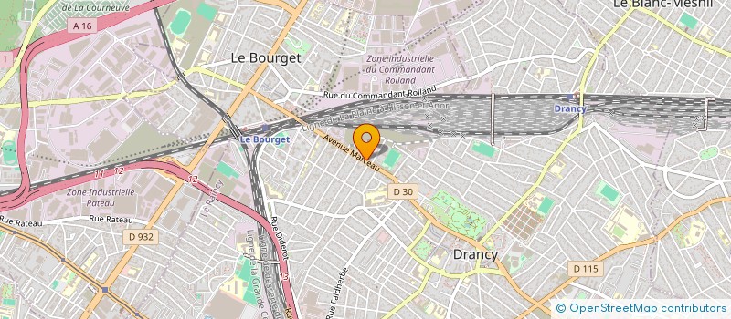localisation de l'entreprise SCI OMNIUM DRANCY à DRANCY