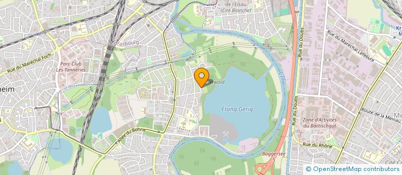 localisation de l'entreprise SCI OMOL  OSTWALD