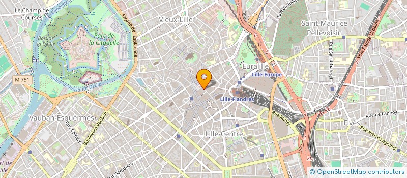 localisation de l'entreprise SCI OMOTE URA à LILLE