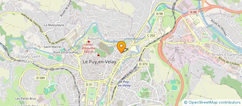 localisation de l'entreprise SCI ON-OPH  LE PUY-EN-VELAY