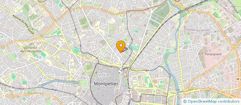 localisation de l'entreprise SCI ON THE ROCKS à MONTPELLIER