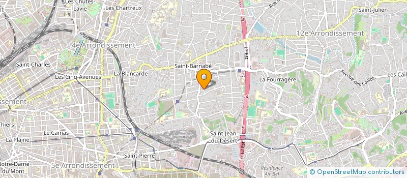 localisation de l'entreprise SCI ONDINE à MARSEILLE