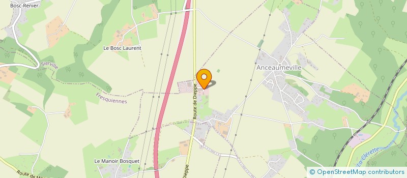 localisation de l'entreprise SCI ONDULAM  ANCEAUMEVILLE