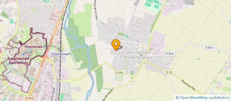 localisation de l'entreprise SCI ONE  JAUNAY-MARIGNY