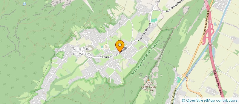 localisation de l'entreprise SCI ONE  SAINT-PAUL-DE-VARCES