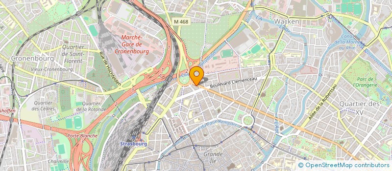 localisation de l'entreprise SCI ONE à LEVALLOIS-PERRET