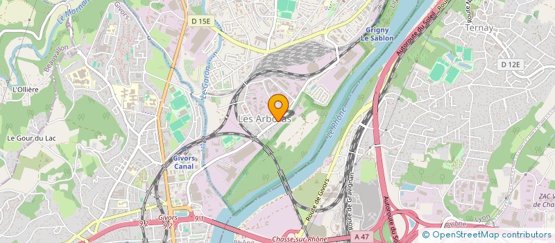 localisation de l'entreprise SCI ONE AGAIN  GRIGNY